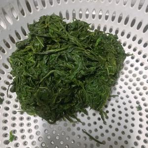 用料少 新鲜艾草艾叶青团 咸蛋肉松 红豆清明艾糍的做法 步骤9