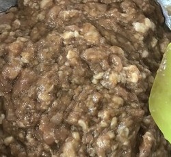 白菜猪肉饺子附带肉馅和饺子皮制作详细步骤的做法 步骤13