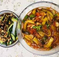 拉条子绝配～西红柿🍅🍆炒茄子🤤的做法 步骤11