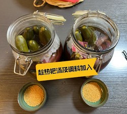 自制脆爽酸黄瓜，方子来自“杰儿美食”感谢作者分享的视频教程。的做法 步骤6