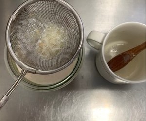 快手抹茶燕麦红豆奶冻布丁杯【健康小食】的做法 步骤7