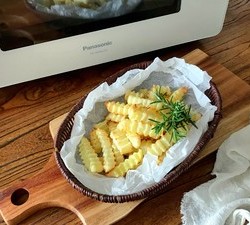 周日亲子餐-蕃茄萝勒烤鸡丨脆炸薯条🍟丨青金橘青柠汁丨松下气炸烤箱的做法 步骤18