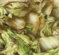 大白菜炖冻豆腐的做法 步骤7