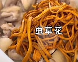 美味午餐板栗炖土鸡和虫草花鸡汤蒜蓉茄子的做法 步骤10