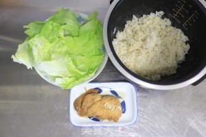 低脂鸡肉米饭团子