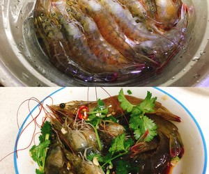 潮汕生腌海鲜🦐（血蛤/虾/三文鱼）的做法 步骤2