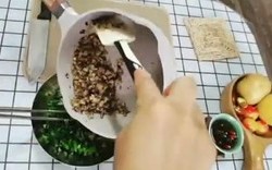 小白菜黑麦烫面蒸饺的做法 步骤18