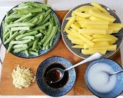 『素』土豆烧豆角