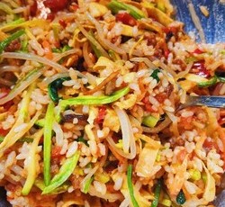 小朋友吃的不辣版伪韩式拌饭（비빔밥）k66出品的做法 步骤14