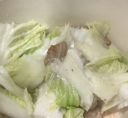 大白菜炖冻豆腐的做法 步骤5