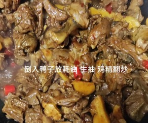 家常烧土仔鸭的做法 步骤4