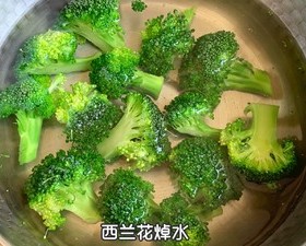 鲜美可口❗️清爽好吃的西兰花炒口蘑，超简单～的做法 步骤4