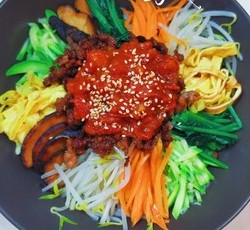 小朋友吃的不辣版伪韩式拌饭（비빔밥）k66出品的做法 步骤13