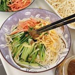 🍜三丝凉面🆒颜值冷面❤️夏日好食的做法 步骤11