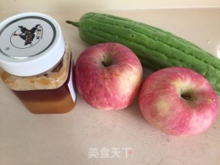 苦瓜苹果汁