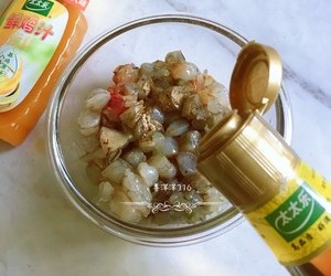 水晶虾饺【太太乐鲜鸡汁芝麻香油】的做法 步骤4