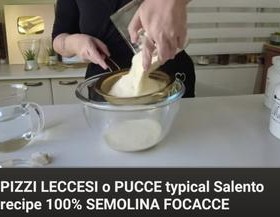 硬麦凤尾鱼橄榄面包semolina bread，pucce bread or puccia pane