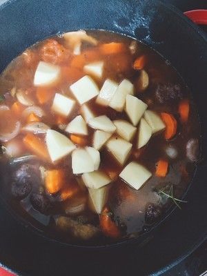 伟大的红酒炖牛肉🍷Boeuf bourguigmon的做法步骤 第8步