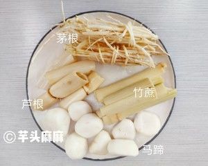 广东老火汤⑤‖小朋友最爱的茅根竹蔗玉米煲猪骨汤，没有之一