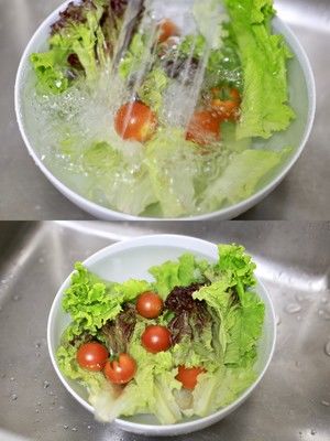 咖喱鸡胸肉蔬菜沙拉【北鼎烤箱食谱】的做法步骤 第3步